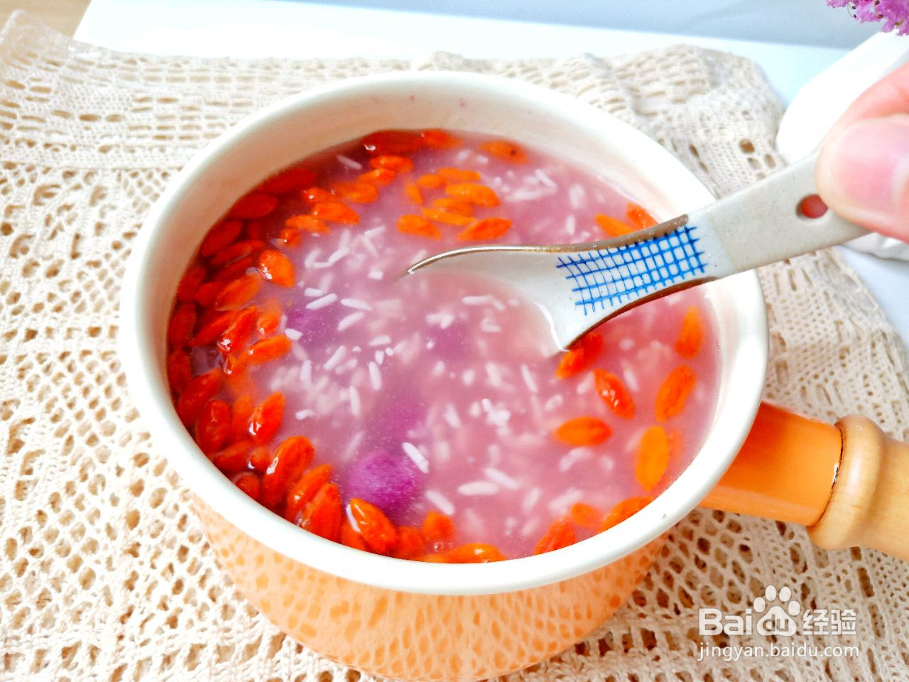 酒酿彩色芋圆的做法