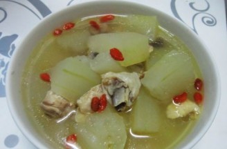 冬瓜炖鸡的制作方法