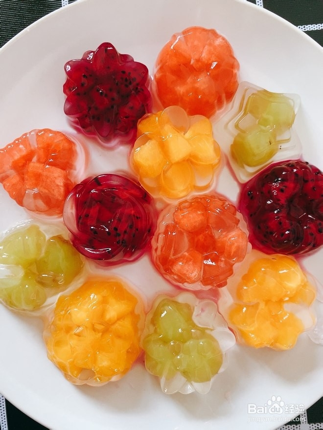 自制水果果冻的做法