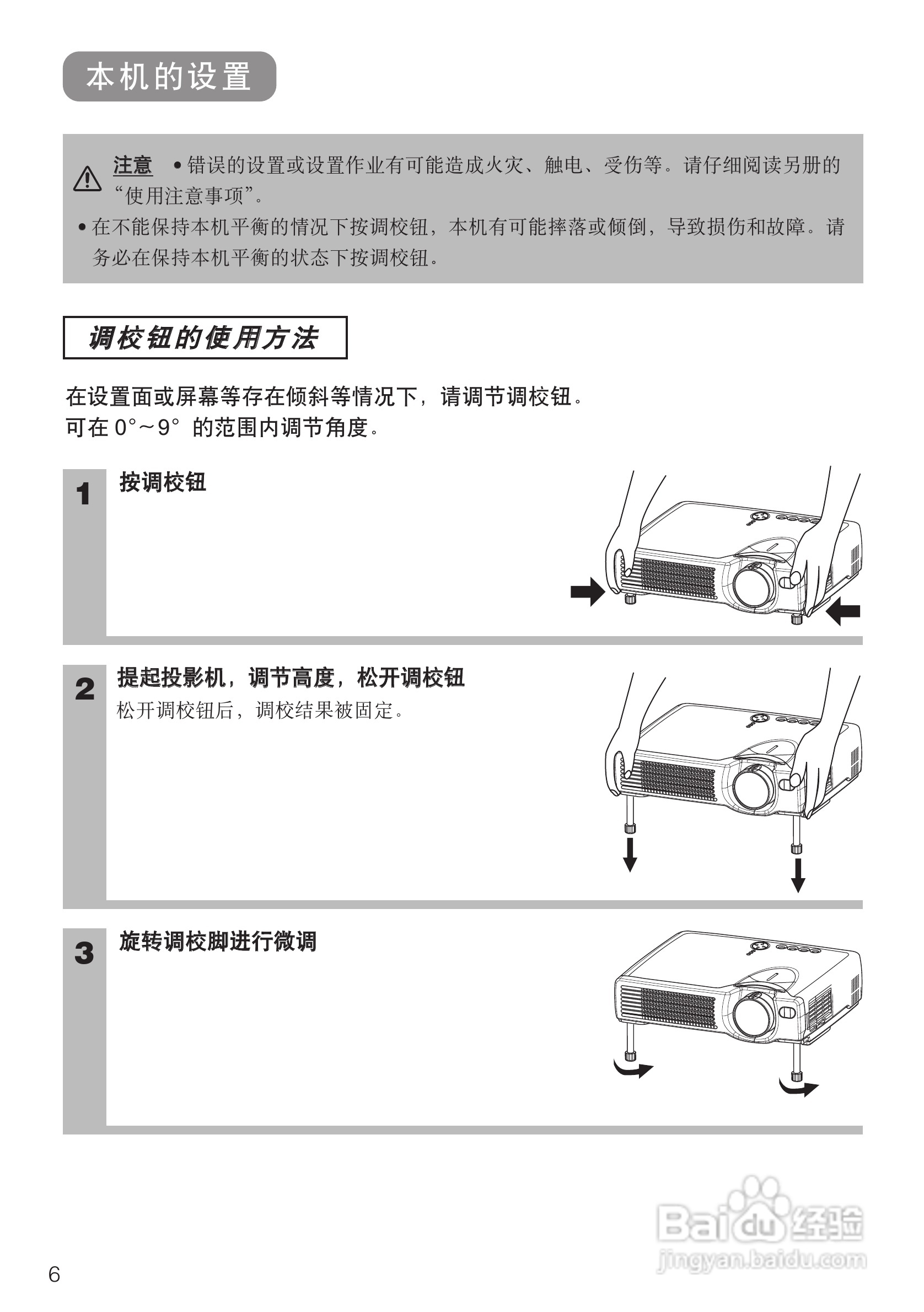 日立 CPS318W投影机说明书:[1]