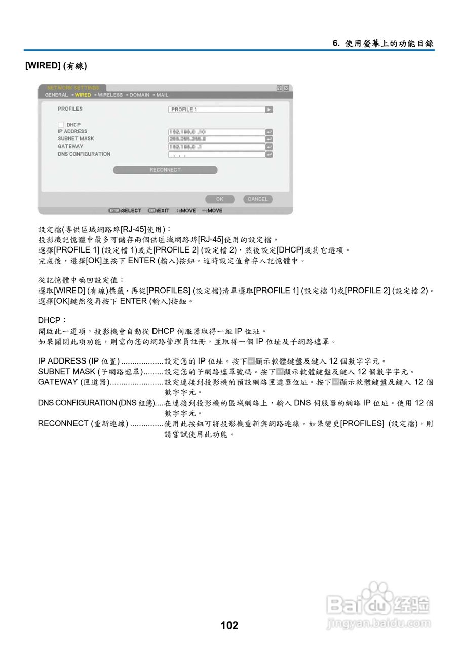 NEC NP901W型投影机用户手册:[12]