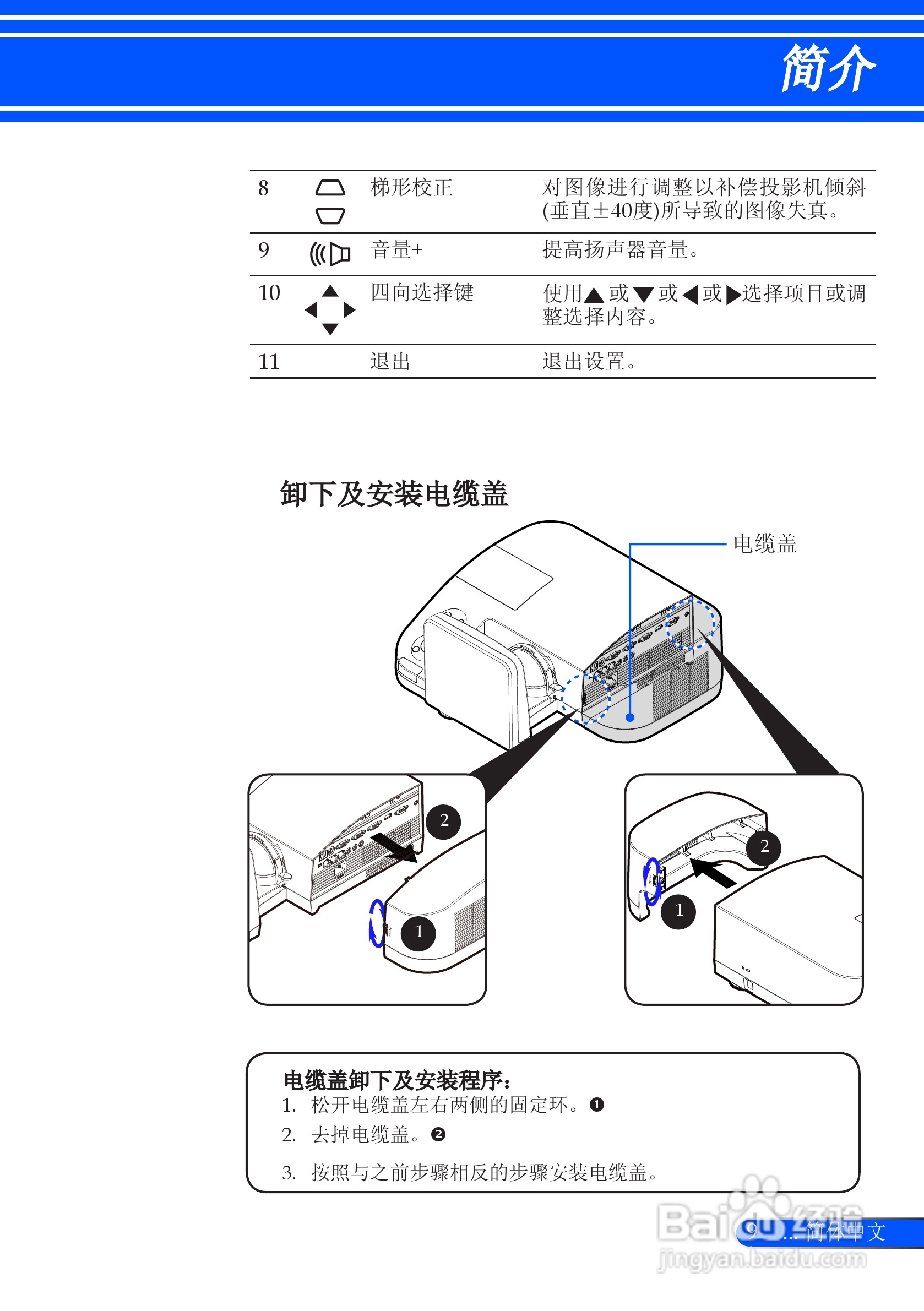 NEC NP-U310W+投影机使用说明书:[2]