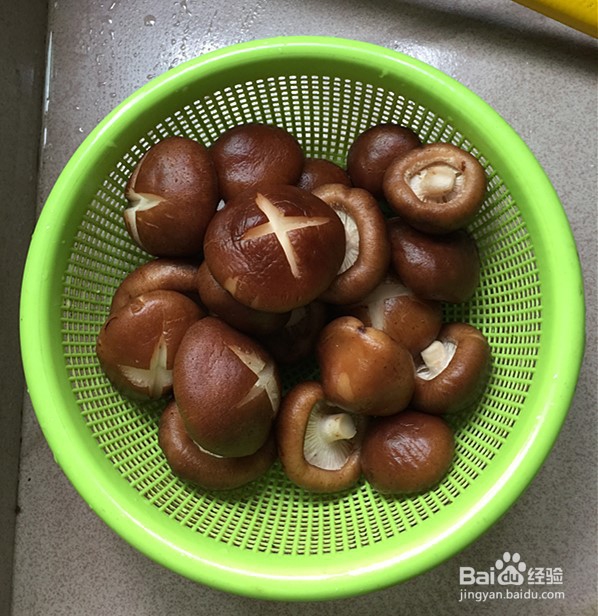 蚝油酱烧香菇的制作方法