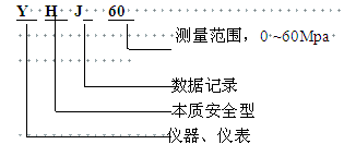 YHJ60煤矿用本安型压力记录仪