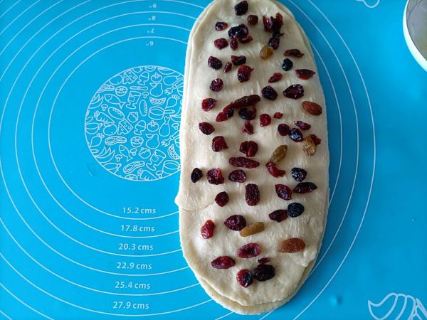 蔓越莓手撕面包