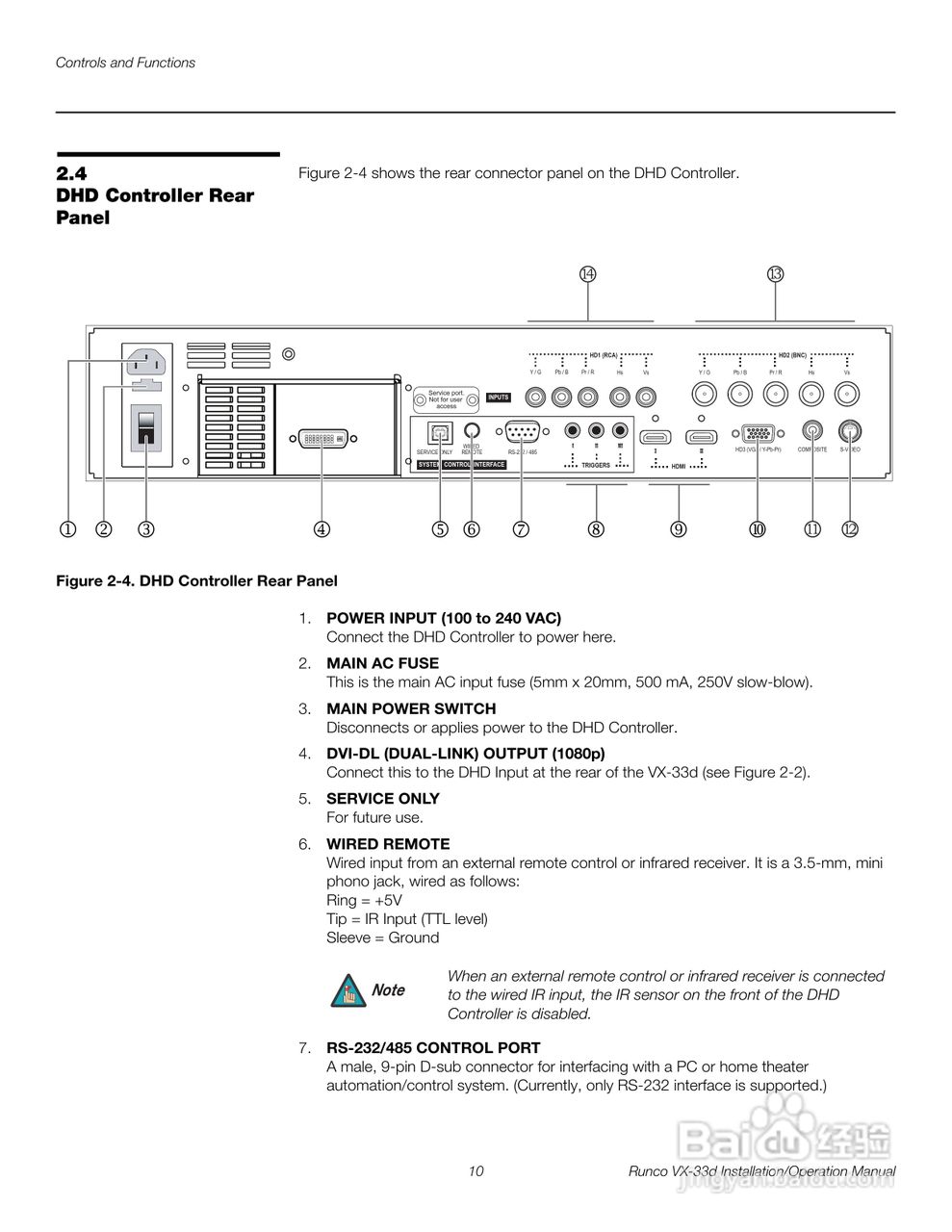 Runco VX-33d投影机使用说明书:[3]