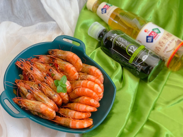 轻盐更健康酱油虾