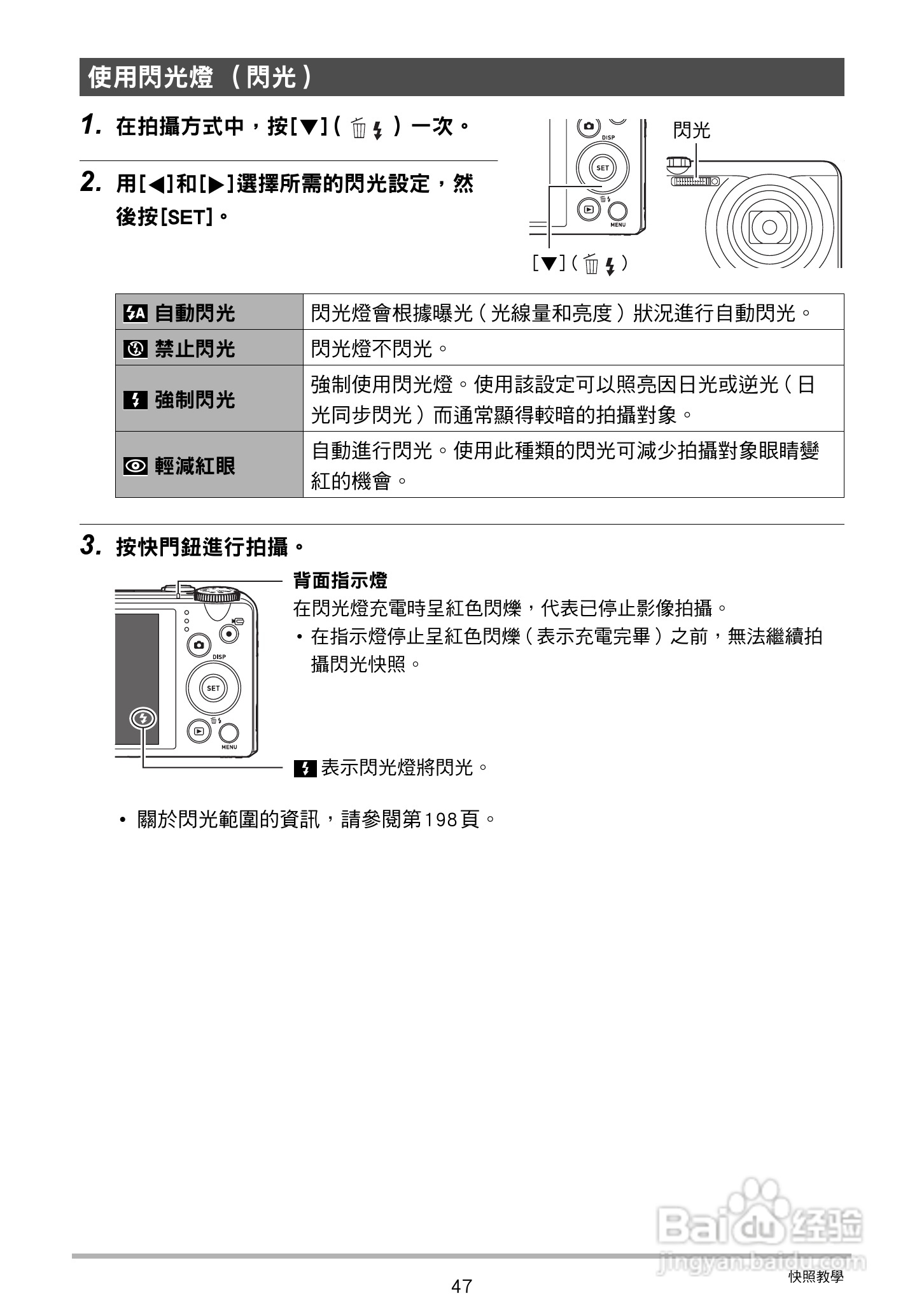 卡西欧 EX-ZR200(繁体中文)数码相机说明书:[5]