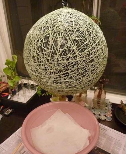 教你做艺术球灯