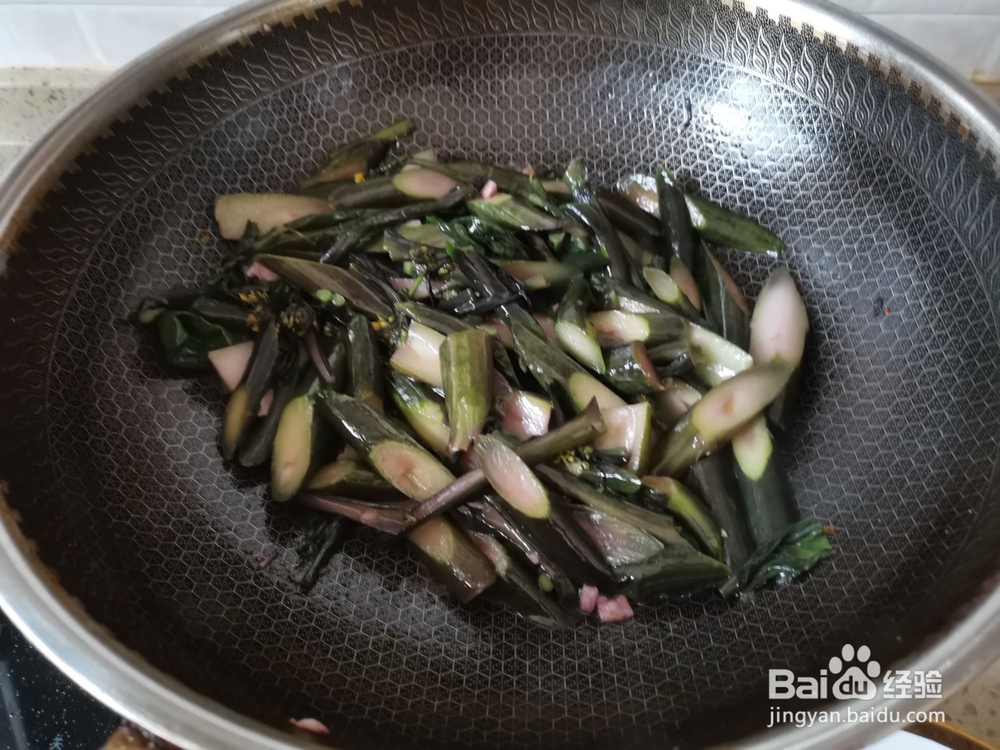 如何制作蒜蓉炒红菜苔