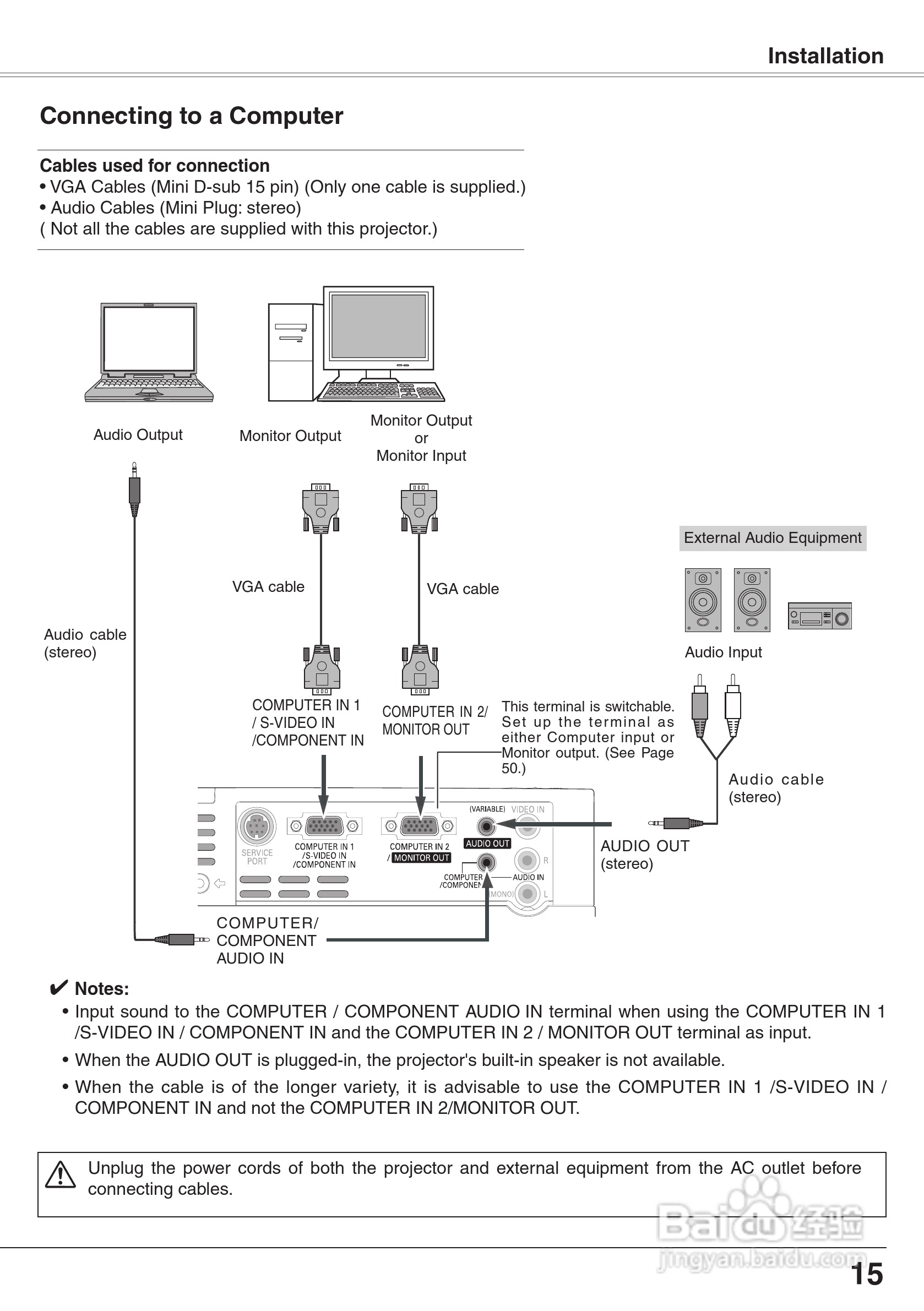 三洋 PLC-XW65K投影机说明书:[2]
