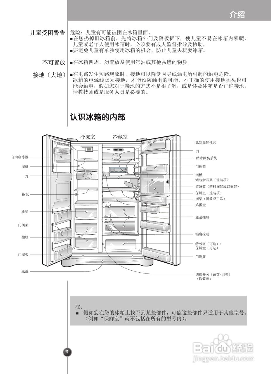 LG GR-P2273CTB电冰箱使用说明书:[1]