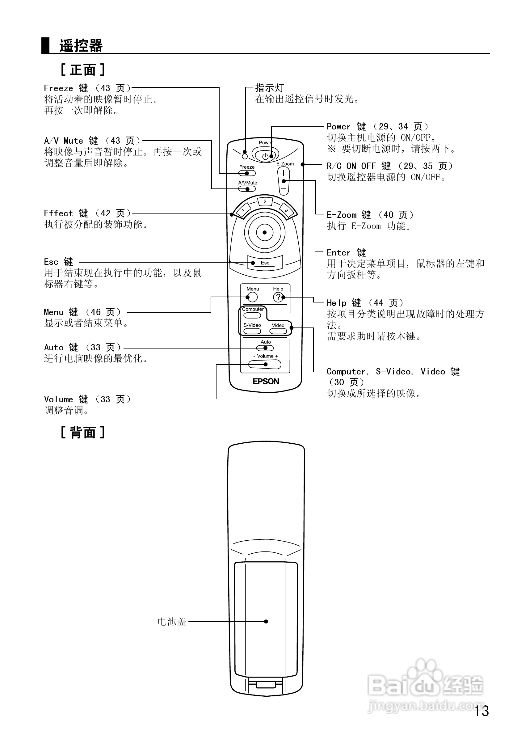 爱普生EMP-50投影仪使用说明书:[2]