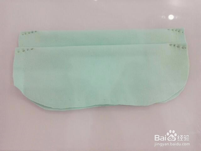 不织布绿豆娃娃