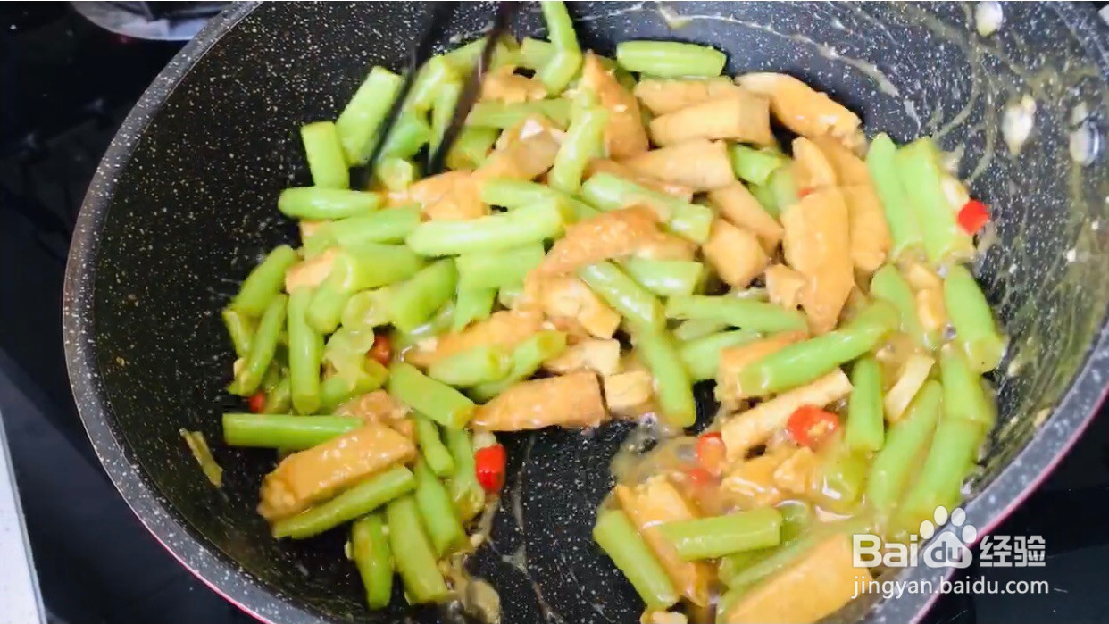 锅烧豆腐烧豆角的做法