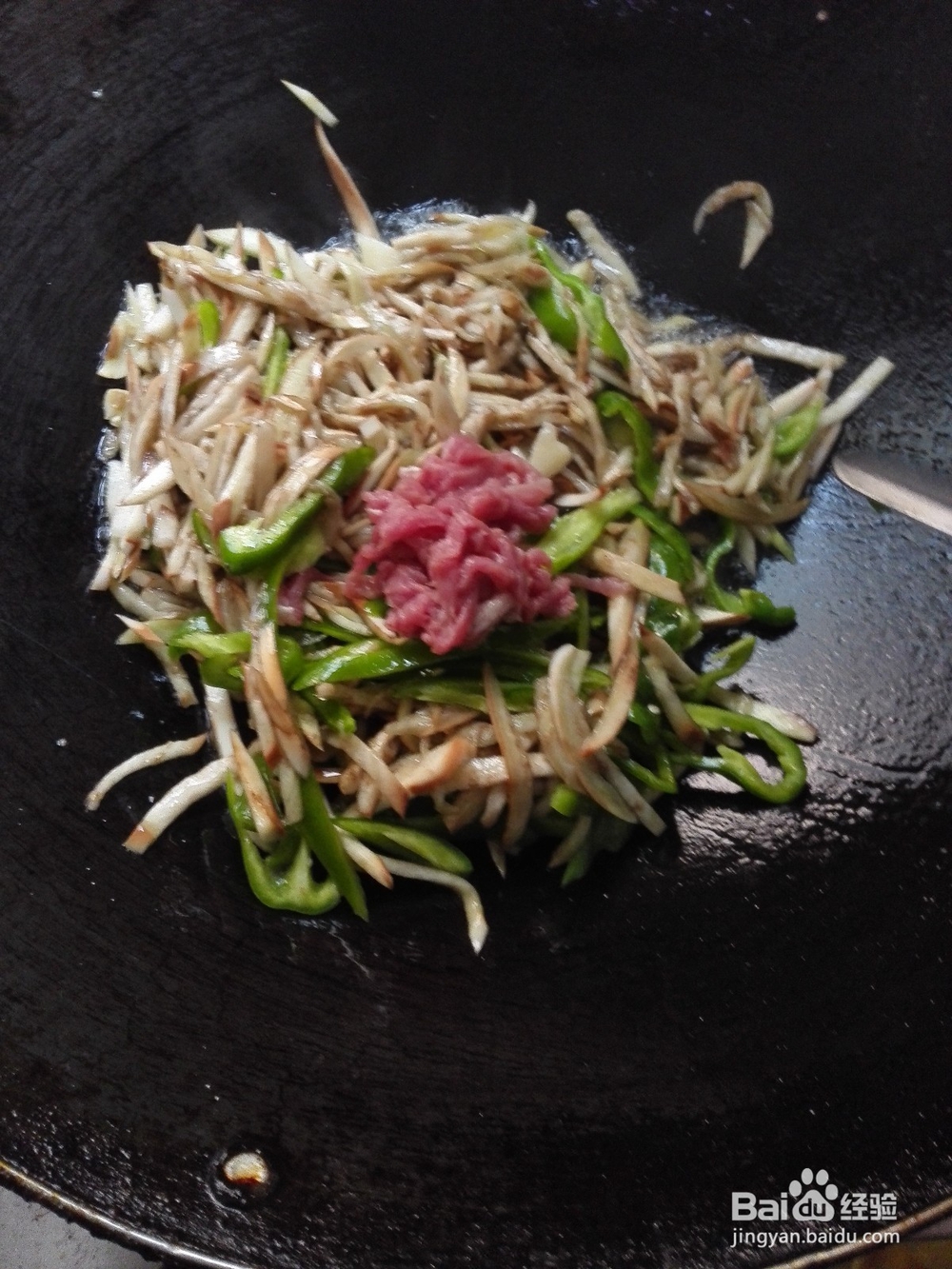 怎样制作肉丝白茄?