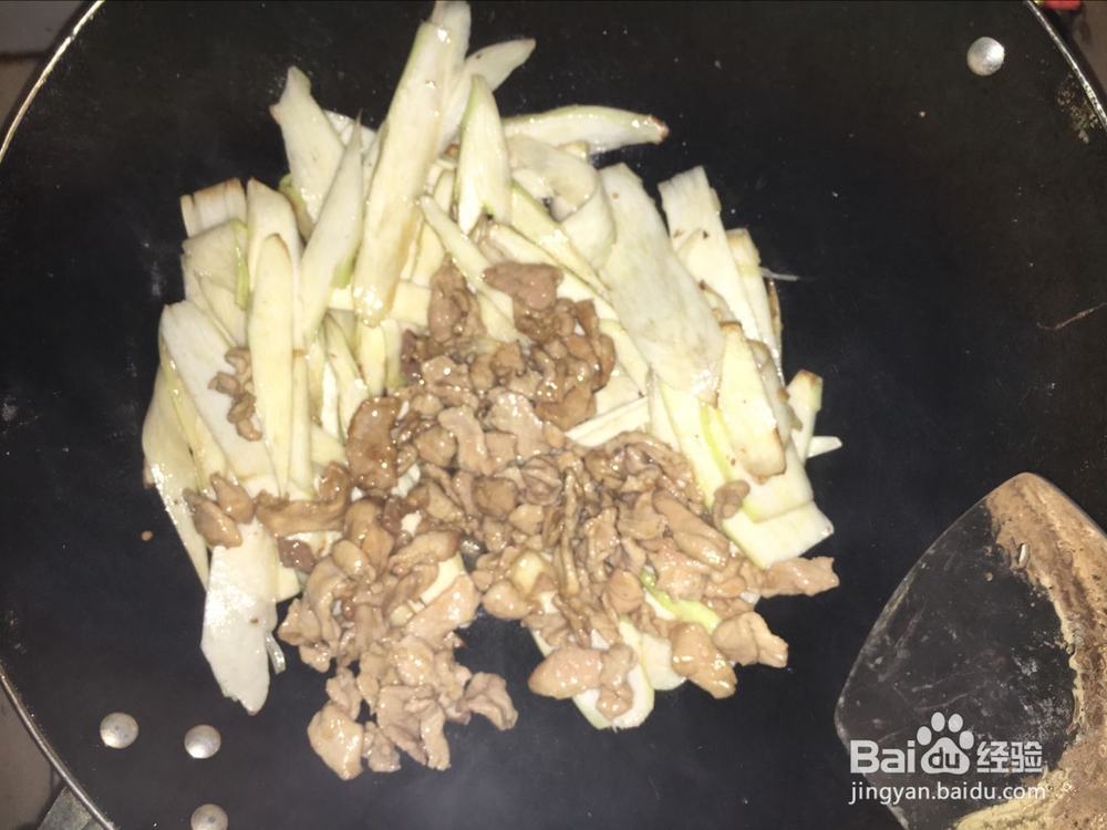 家常菜之芦蒿炒肉做法