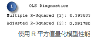 如何使用arcgis解释OLS分析结果？