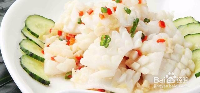 姜汁墨鱼卷怎么做