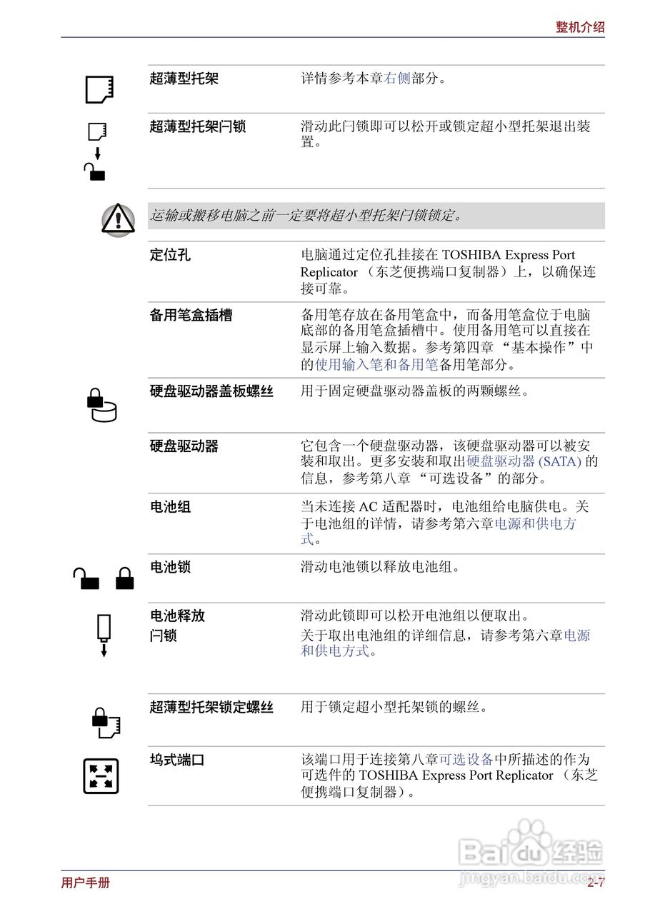 东芝Portege M400笔记本电脑使用说明书:[6]