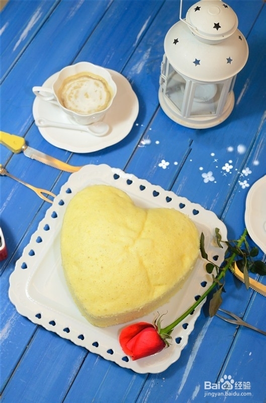 浪漫来袭!不用烤箱做蛋糕-柠檬蛋糕