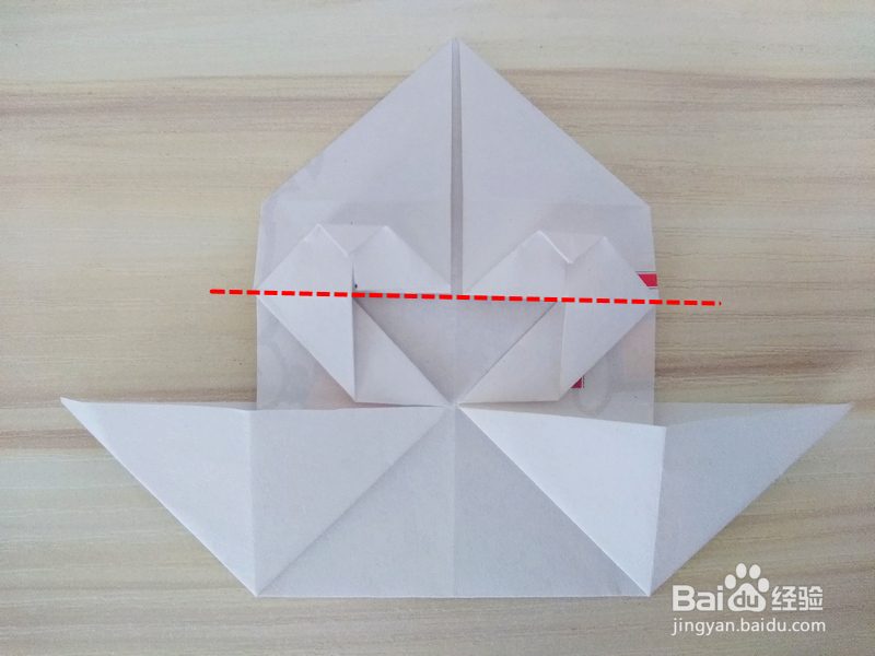 两种天使之心折纸的折法
