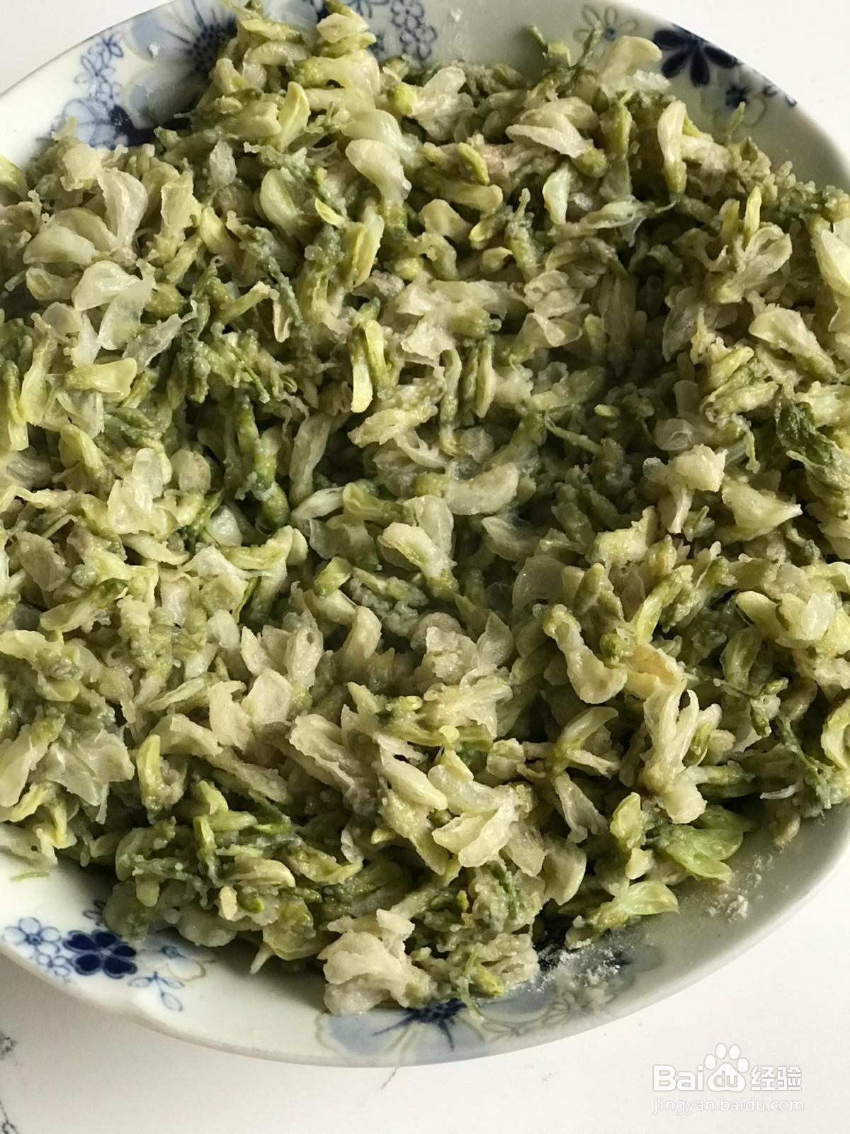 一槐花麦饭的做法