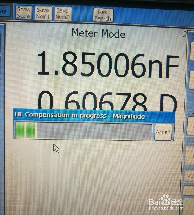 高温介电温谱测量系统仪器校准