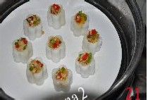 花心思的减肥食谱——五彩冬瓜盅