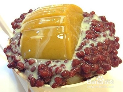 红豆芒果牛奶冰的做法