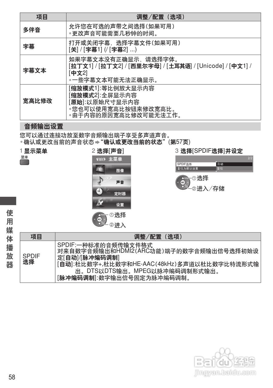 松下TH-P46GT31C等离子彩电使用说明书:[6]