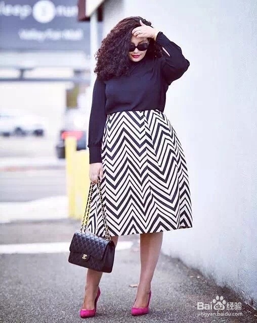 微胖女生穿衣搭配胖子怎么穿衣服好看