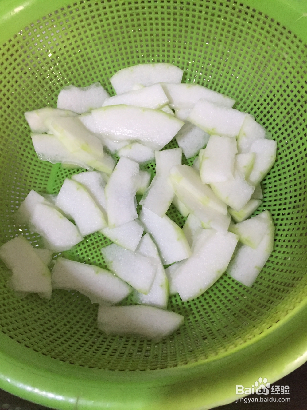 冬瓜红椒片的做法