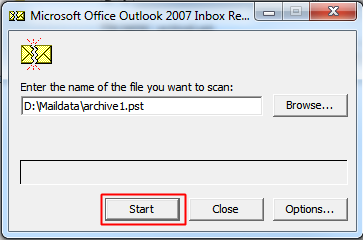 outlook 邮箱修复