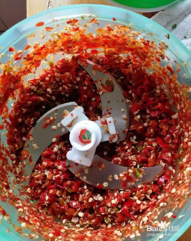 自制剁椒酱(绿色健康不含防腐剂)