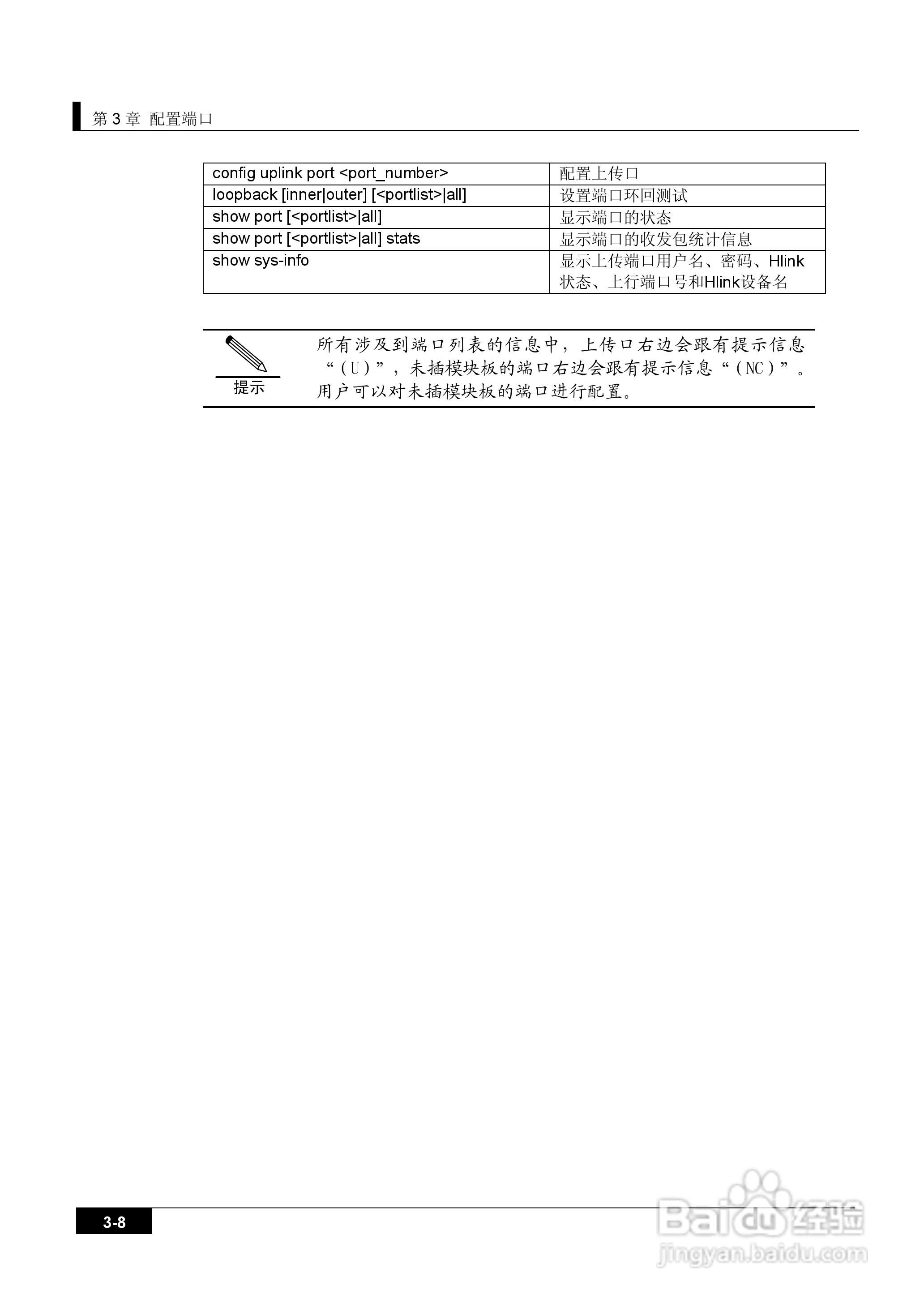 港湾网络交换机Hammer1000Q型说明书:[4]
