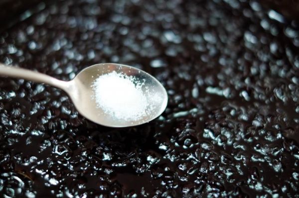 椰奶香兰黑米布丁