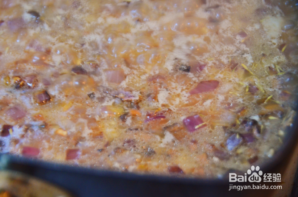 做出入味的鸡汁牛肝菌烩饭