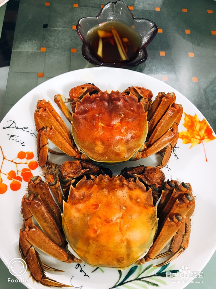 妈妈教你做清蒸大闸蟹