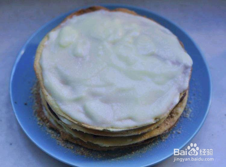 榴莲千层蛋糕的做法