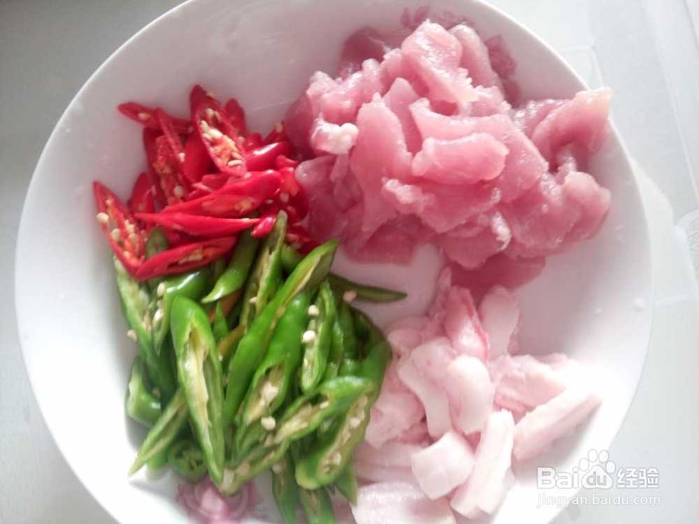 家常简便四季豆炒肉