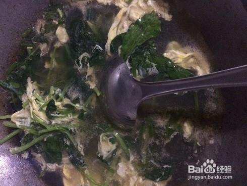 青菜蛋汤的做法
