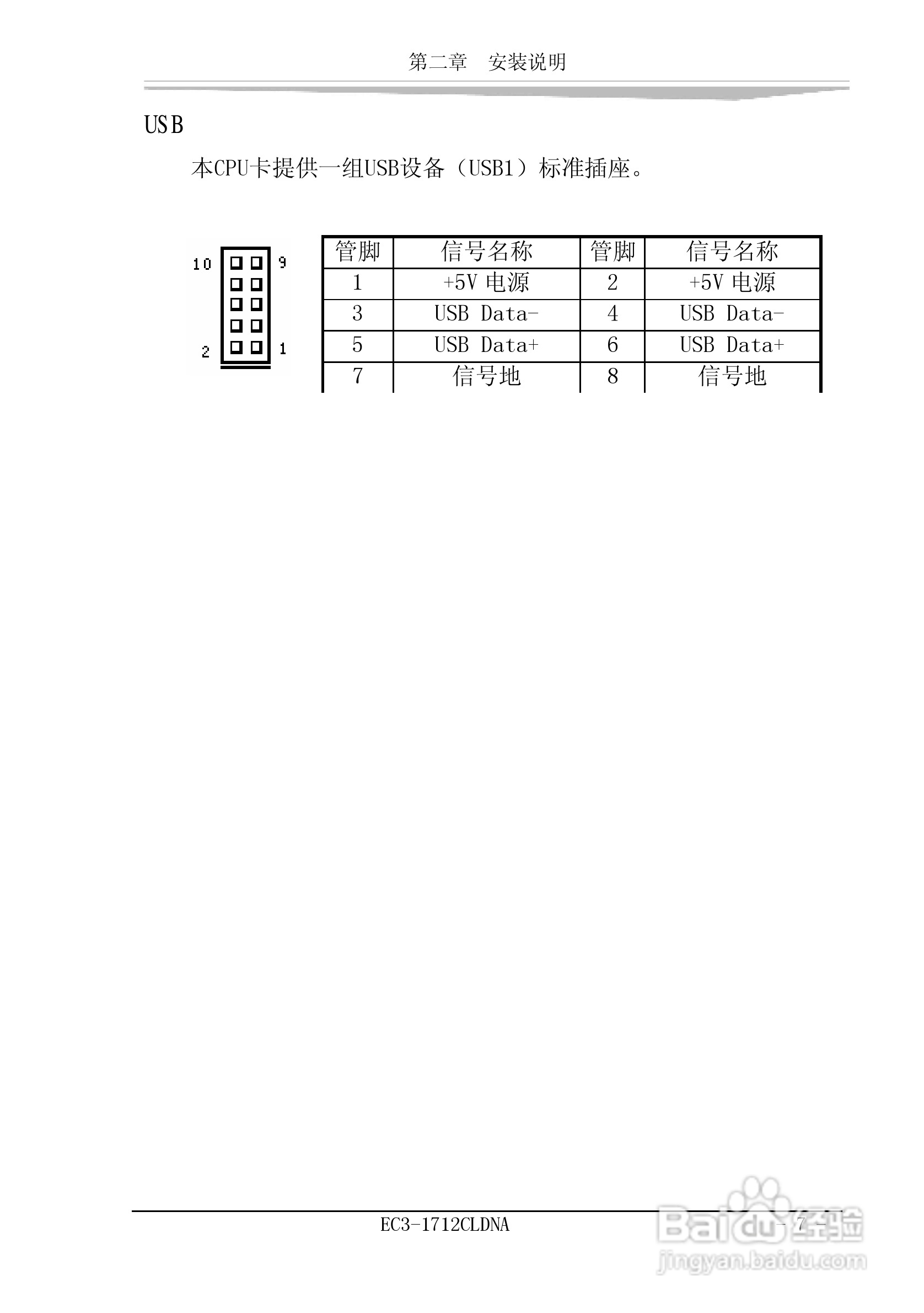 研祥EC3-1712CLDNA工业级CPU板卡说明书:[2]