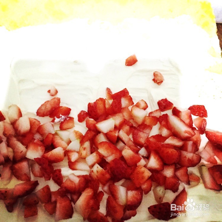 草莓蛋糕的做法
