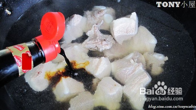 红烧肉和豆制品的荤素完美结合-----油豆腐烧肉