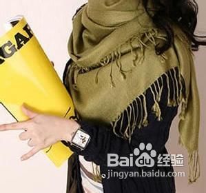 围巾怎么系才漂亮