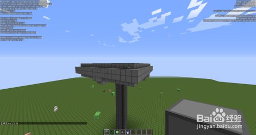 如何在minecraft中建一个简易的刷怪塔 百度经验