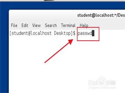 Linux系统怎么修改student账户密码