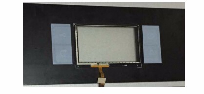 如何在油烟机上安装大彩电容串口屏