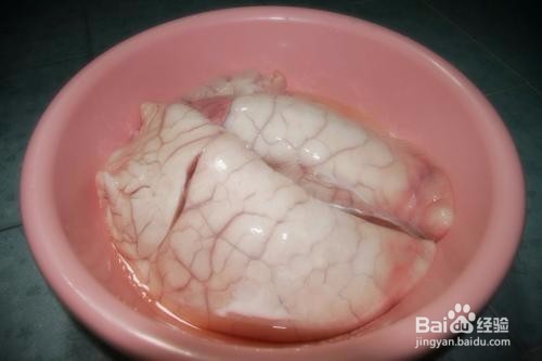 如何清洗猪肺